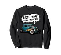 Hot Rod divertente | Hot Rod Amante di auto | Classic Muscle Car Felpa