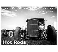 Hot Rods (Tischkalender 2026 DIN A5 quer), CALVENDO Monatskalender: Ein Mann, ein Traum, ein Auto