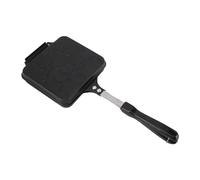 Hot Sandwich Maker Pan, Anti Stick Aluminium Alloy, Double Sided Flip Grill Pan for Gas Induction Stove, Cartoon Pattern - Efficienza di Cottura, Distribuzione Calore Uniforme, (Stile 1)