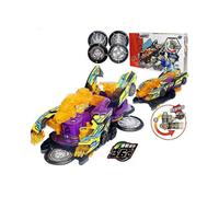 HOT Screechers Wild Violence Transformation Anime Action Figure Robot Burst Deformation Car Beast 360 Flip Capture Chip Kids Toys