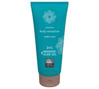 HOT - Shiatsu 2in1 Amber Scent - lubrificante da massaggio - ambra (200 ml)