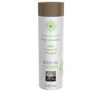 HOT - Shiatsu Luxury - olio da massaggio commestibile - cocco-ananas (75 ml)