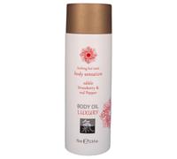 Luxury Body Oil Edible - Strawberry & Red Pepper