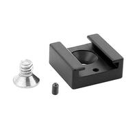 Hot Shoe Mount Adattatore Viti Staffa Supporto Del Basamento Per Fotocamera DSLR Per LED Video Microfono Luce