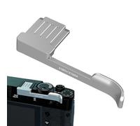Hot Shoe Thumb Up Rest Hand Grip | Supporto per pollice della fotocamera in lega di alluminio - Cuscinetto in silicone antigraffio di ricambio per una presa stabile