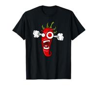 Hot Spicy Chili Pepper Chilli Spice Heat Food Mexican Maglietta