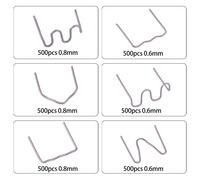 Hot Staple for Car Bumper Fender Welder Stapler Plastic Welding Repair Kit New