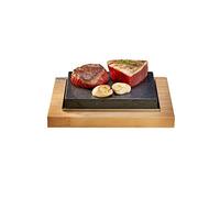 Hot Stone Cooking con The Sizzling Steak Plate, un prodotto ufficiale SteakStones Semplicemente il modo migliore per gustare la bistecca sulla pietra con il marchio leader mondiale di Hot Stone