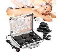 Hot Stones - Kit per massaggi (12 pezzi, conteggio, 12)
