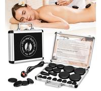 Hot Stones - Kit per massaggi (18 pezzi, 18 pezzi)