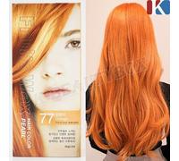 Hot Style Shining Essence Hair Color Pearl Hair Dye Self Hair Dye #77 Orange
