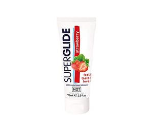 Hot Superglide - Lubrificante intimo commestibile alla FRAGOLA