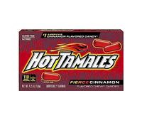 Hot Tamales Fierce Cinnamon Candy, 4.25oz Theater Box, Pack of 12