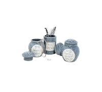 Hot Topic Esclusivo: Nightmare Before Christmas Trinket Jar Set - Tim Burton Collectibles. Edizione limitata!