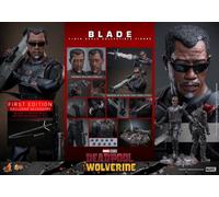 Hot Toys Marvel Comics Deadpool & Wolverine Blade - Personaggio da collezione First Editoin, scala 1/6, 30,5 cm
