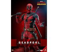 Hot Toys Marvel Comics Deadpool & Wolverine Deadpool in scala 1/6 30 cm Personaggio da collezione