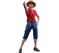 Hot Toys, personaggio di One Piece (Netflix) Scimmia D. Rufy in scala 1/6