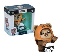 Hot Toys Star Wars Pupazzo Testa Girevole Cosbi Wicket #44, Marrone