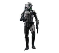 Hot Toys Star Wars - Statuetta 1/6 Death Trooper (Black Chrome), 32 cm