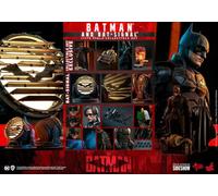 Hot Toys The Batman - Statuetta Movie Masterpiece 1/6 Batman with Bat-Signal, 31 cm