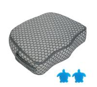 Hot Tub Booster Seat, Spa Sitting Cushion, Non Slip Quick Sink Pad, Comodo supporto per Soaking, Sturdy Waterproof Mat, Ideal for Pool, Backyard, Indoor, Outdoor, Camping, 15,75 x 12,01 x 5 pollici