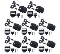 Hot Tub Cover Clips - Wear Resistant Replace Latches Lock Set, Spa Cover Fastening Hardware Kit, Secure Attachment System With Key Mechanism, Reusable Connector Design For Hot Tub Home