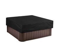 Hot Tub Cover - Waterproof Square Replacement Lid, Heavy-Duty UV Protection Spa Cap, Durable Outdoor Weatherproof Shield for Deck Poolside Patio, Reliable Hot Tub Accessory for Residential Home Use