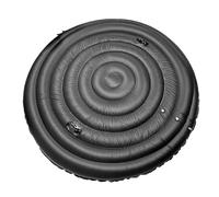 Hot Tub Cover with Handles Dust Proof Windproof Rain Proof Snow Proof PVC Inflatable Insulated Hot Tub Lid for Outdoor
