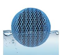 Hot Tub Scum Absorber, Pool Oil Absorbing Ball Skimmer Set, 2.95 Inches, Sunscreen Remover, Foam Eliminator for Outdoor Spa, Residential Pool, Kids' Backyard Swimming Area
