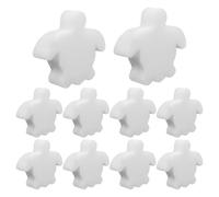 Hot Tub Scum Absorber, Pool Sponge Oil Absorber, 10 Piece Turtle Remover Absorbing Scrubber Cleaner, Essential Filter Soak Cleaning Supplies, Skimmer for Lawn, Swimming Pool, and Outdoor, 11.5x3cm