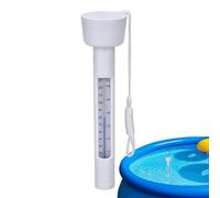 Hot Tub Temperature Gauge Floating | 0-50℃ Bathtub Supplies | Bathtub Temperature Gauge | For Summer Vacation Water Gardens Lakes Ponds Resorts Spa Aquariums Home Outdoor Indoor