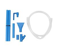 Hot Tub Vacuum | Cordless & Manual Spa Cleaner for Particles/Grass/Sediment | Portable Pool Vacuum with 8 - Piece Set | ABS Material, 39.37in Reach