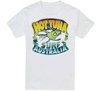 Hot Tuna Hypto Fish Mens T Shirt White S XXL Men Tee Shirt White White L
