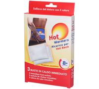 Hot Warmers Hot Back Buste Caldo Immediato Ricarica 3 pz Altro