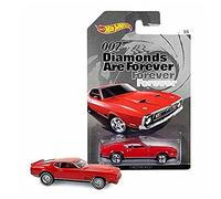 HOT WHEELS 007 DIAMONDS ARE FOREVER RED '71 MUSTANG MACH 1 2/5 by Hot Wheels