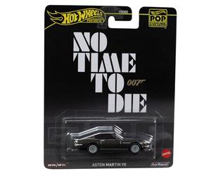 Hot Wheels 007 JAMES BOND - No time to Die - modellino auto ASTON MARTIN V8 - Die Cast Scala 1:64 - lunghezza 7cm - HVJ36