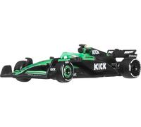 Hot Wheels Auto da corsa 1:64 Formula 1 Die-cast, pneumatici Real Riders, corpo e telaio in metallo