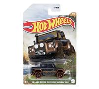 Hot Wheels - '15 Land Rover Defender Double Cab - Off-Road Mud Runners 5/5 [Black]