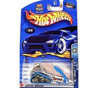 Hot Wheels 150 Big Chill 2003 Alt Terrain 3 10 Bianco con Tracce Blu