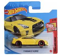 Hot Wheels '17 Nissan GT-R - Allora e ora 2/10 - Cartellino corto giallo