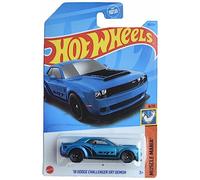 Hot Wheels '18 Dodge Challenger SRT Demon, Muscle Mania 6/10 [Blu] (HCW30-M9C0P)