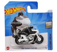 Hot Wheels - 1966 Triumph Tiger 100 - Factory Fresh 10/10 - HRY62 - Short Card - Moto - Mattel 2024 - 1:64