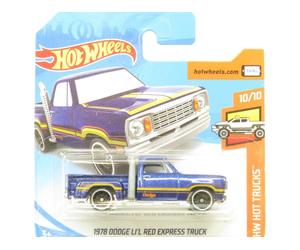 Hot Wheels 1978 Dodge Piccolo Rosso Express Camion Scheda 1 64 Scala Sealed New