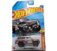 Hot Wheels 1988 Jeep Wagoneer, rosa/viola, HW Hot Truck, scala 1:64 pressofuso