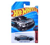 Hot Wheels '20 Dodge Charger Hellcat [Grigio] - Night Speed 10/10, 134/250-1:64 Scala Diecast Veicolo giocattolo