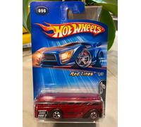 Hot Wheels 2005 096 Red Lines 1/5 Surfin' S'cool Bus Nuovo MISB