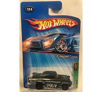 Hot Wheels 2005 Caccia al Tesoro 1:64 Scala Nero 1957 Chevy 4/12 Die Cast Car #124
