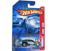 Hot Wheels 2007 '69 Dodge Charger Daytona Code Car 01 of 24 #085/180 Metallic Blue with 5 Spoke Wheels by