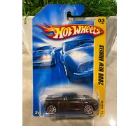Hot Wheels 2008 New Models #3 Audi R8 Nero 3/40 Ruote Chrome 10 Razze
