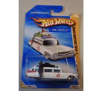 Hot Wheels 2010 New Models GHOSTBUSTERS ECTO-1 1959 Cadillac Wagon Whi